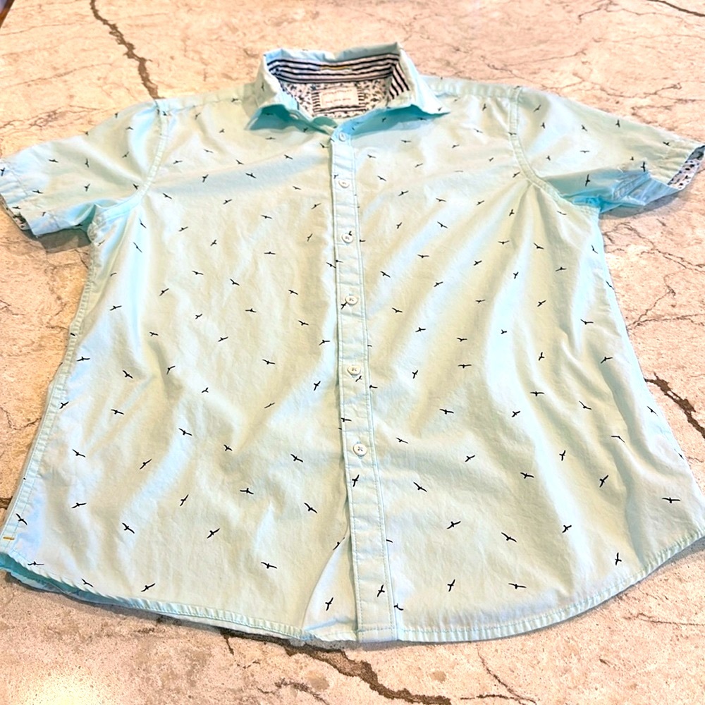 Ricky Singh Denim & Flower Shirt